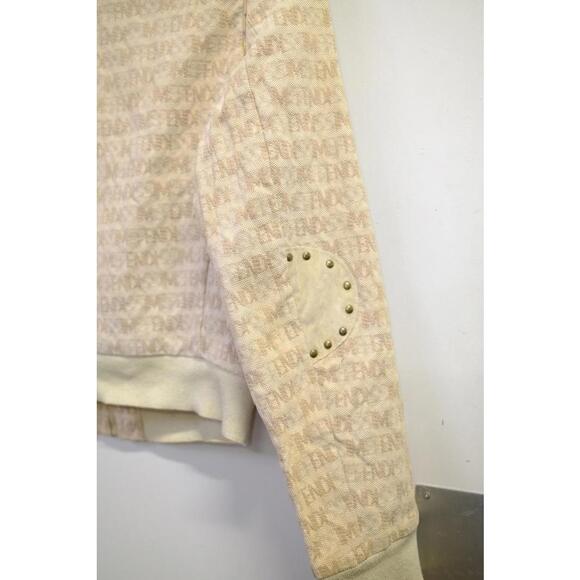 90's Fendissime Monogram Script Biker Jacket - Picture 7 of 8